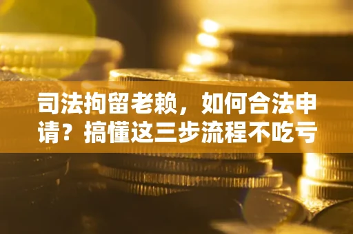 武汉司法拘留老赖，如何合法申请？搞懂这三步流程不吃亏！