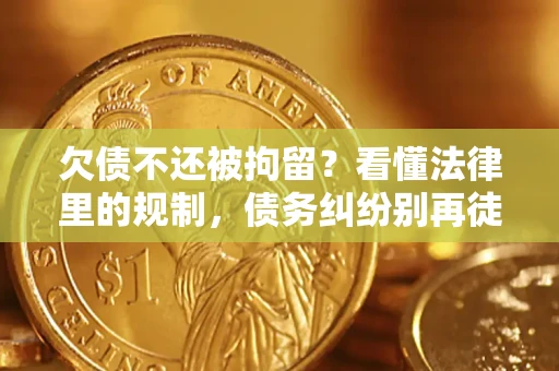 武汉欠债不还被拘留？看懂法律里的规制，债务纠纷别再徒劳奔波