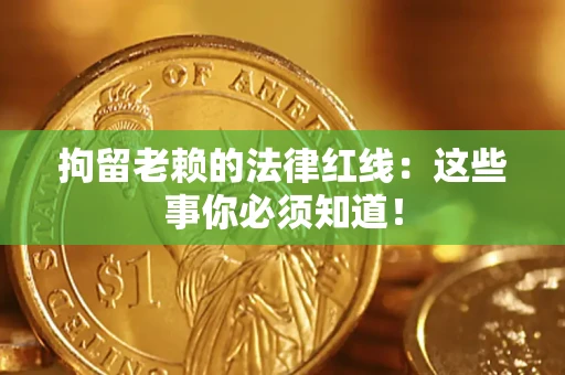 武汉拘留老赖的法律红线：这些事你必须知道！