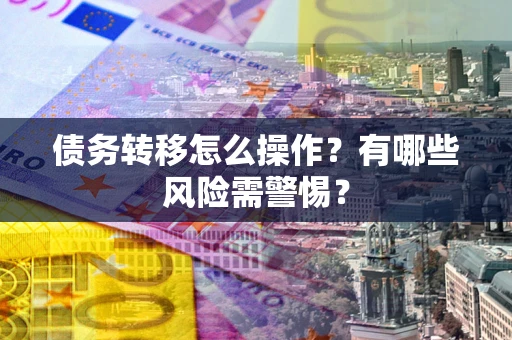 武汉债务转移怎么操作？有哪些风险需警惕？