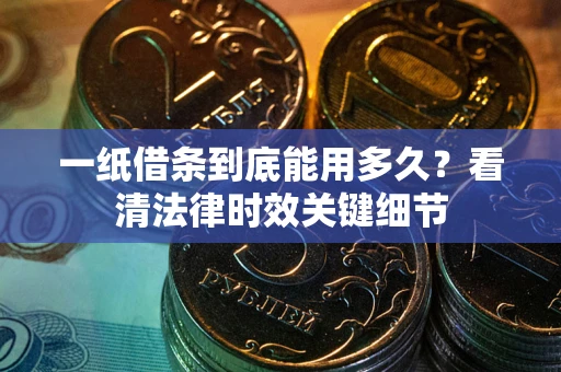 武汉一纸借条到底能用多久？看清法律时效关键细节