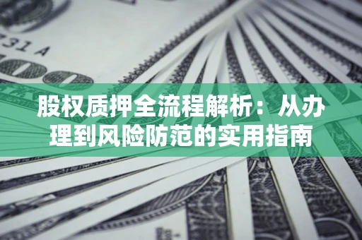 武汉股权质押全流程解析：从办理到风险防范的实用指南
