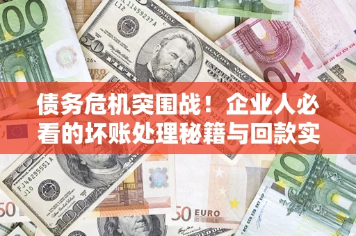 武汉债务危机突围战！企业人必看的坏账处理秘籍与回款实战指南
